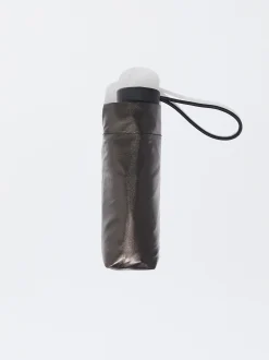 PARFOIS Paraguas Peque&ntilde;o Estampado Gris Clearance