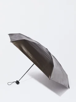 PARFOIS Paraguas Peque&ntilde;o Estampado Gris Clearance
