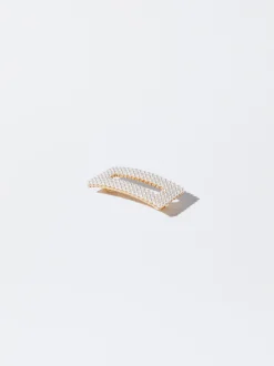 PARFOIS Pasador De Pelo Con Perlas Blanco Clearance