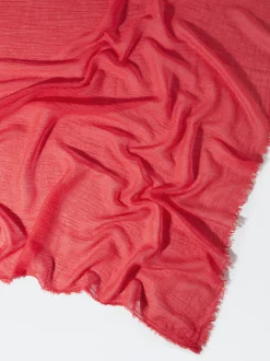 PARFOIS Pashmina Con Lana Rojo Cheap