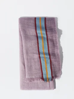 PARFOIS Pashmina Con Lana Violeta New