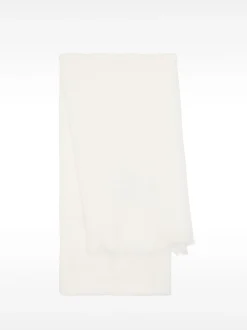 PARFOIS Pashmina Lisa Desflecada Blanco Sale