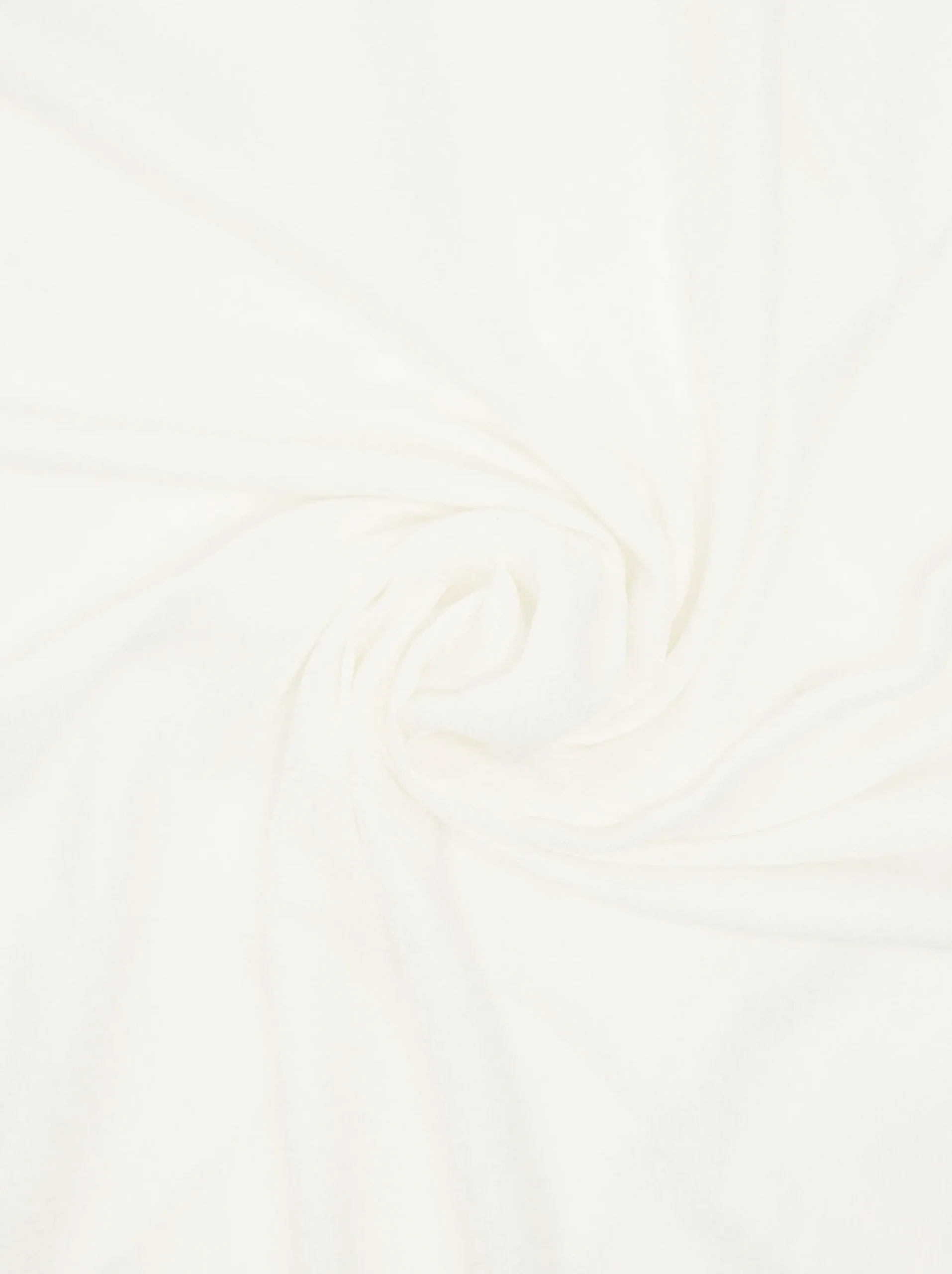 PARFOIS Pashmina Lisa Desflecada Blanco Sale