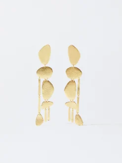 PARFOIS Pendientes Ba&ntilde;ados En Oro De 18 Quilates Dorado Outlet