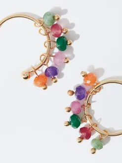 PARFOIS Pendientes Con Concha Multicor Best Sale