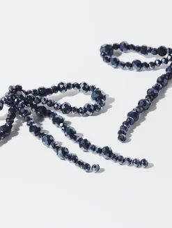PARFOIS Pendientes Con Lazo Azul Sale