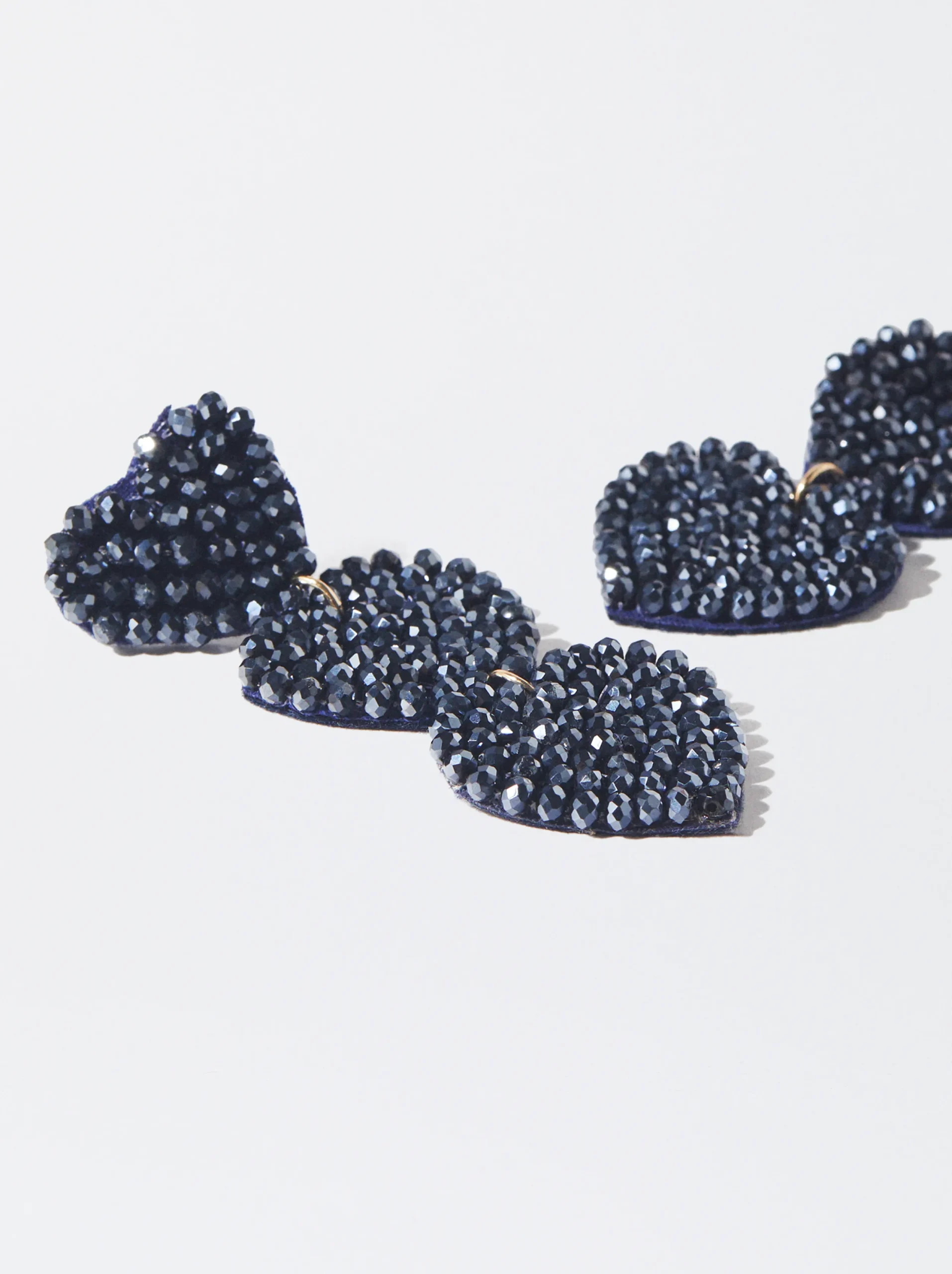 PARFOIS Pendientes Corazón Azul Best Sale