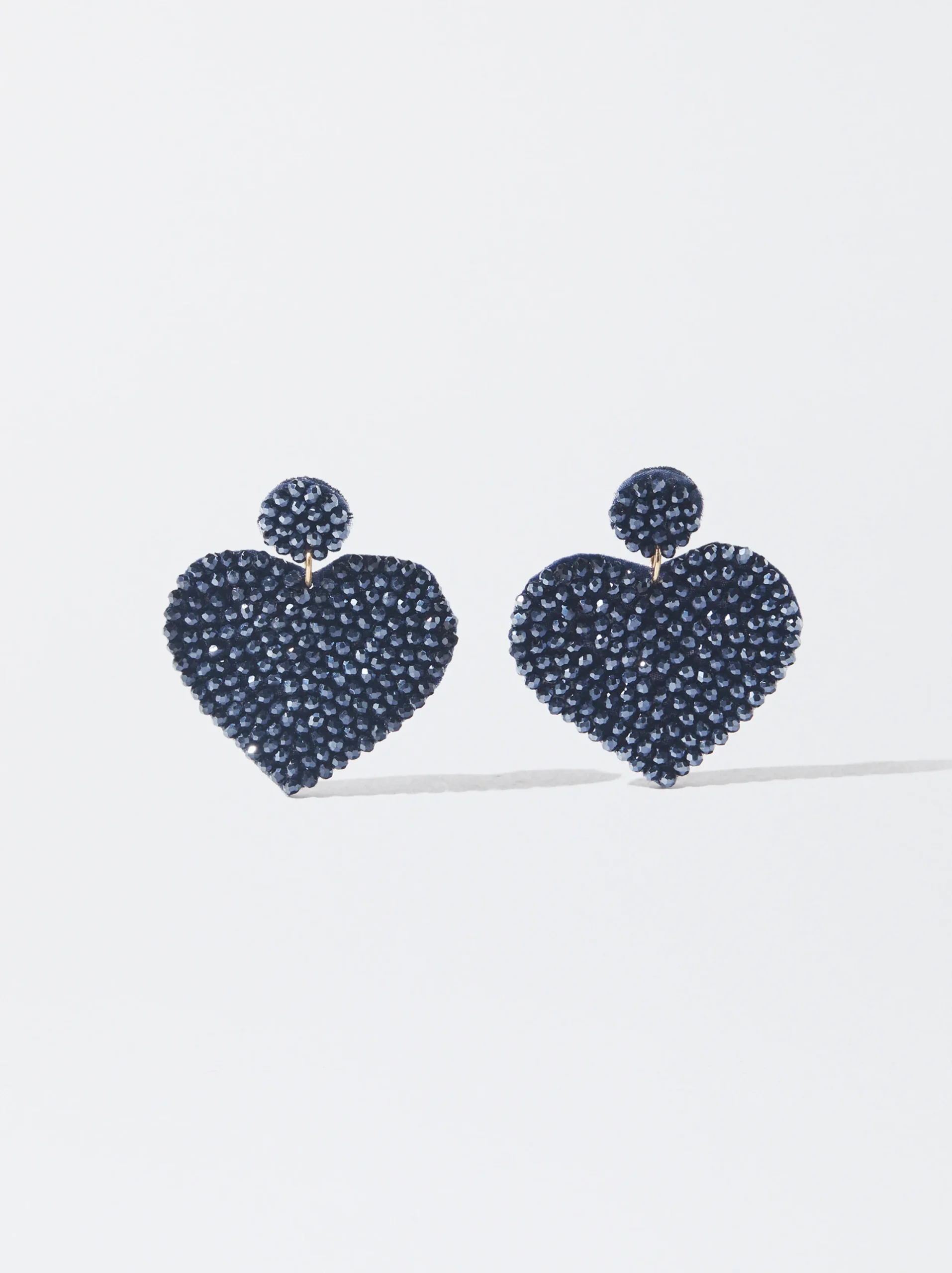 PARFOIS Pendientes Corazón Azul Discount