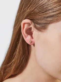 PARFOIS Pendientes Coraz&oacute;n Con Circonitas Multicor Fashion