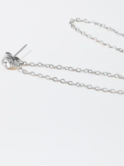 PARFOIS Pendientes De Acero s Plateado Store