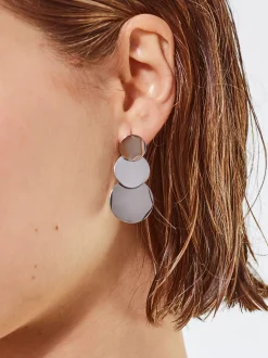 PARFOIS Pendientes De Acero s Plateado Sale