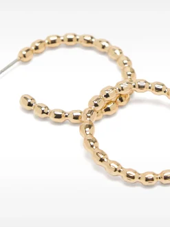 PARFOIS Pendientes De Aro Cortos s Dorado Discount