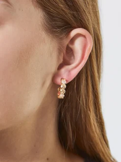 PARFOIS Pendientes De Aro s Dorado Fashion