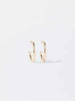 PARFOIS Pendientes De Aro s Dorado Cheap