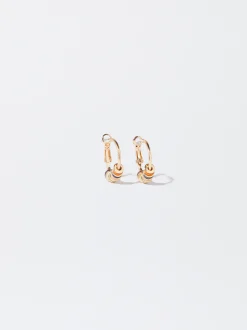 PARFOIS Pendientes De Aro Multicolor Multicor New