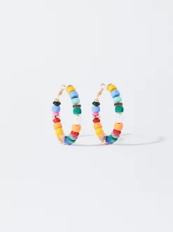 PARFOIS Pendientes De Aro Multicolor Multicor Sale