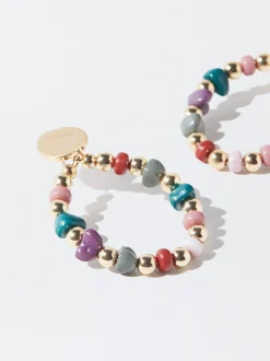 PARFOIS Pendientes De Aro Multicolor Multicor Store