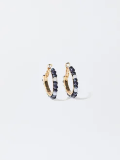 PARFOIS Pendientes De Aro Multicolor Multicor Best