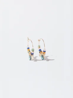 PARFOIS Pendientes De Aro Multicolor Multicor Online