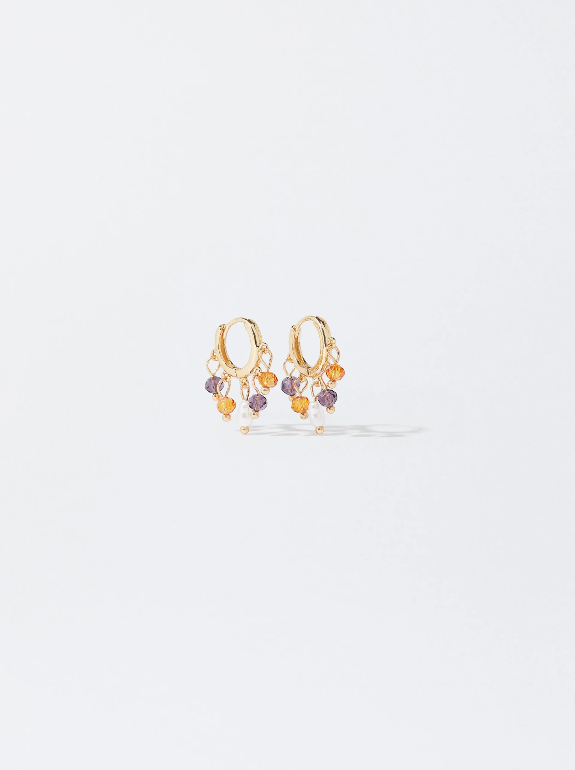 PARFOIS Pendientes De Aro Multicolor Multicor Outlet