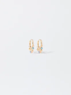 PARFOIS Pendientes De Aro Multicolor Multicor Best