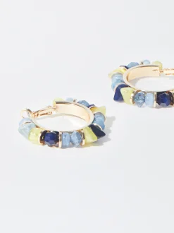 PARFOIS Pendientes De Aro Multicolor Multicor Clearance