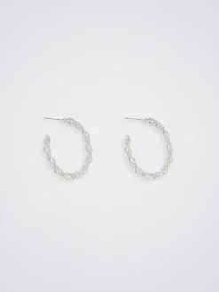 PARFOIS Pendientes De Aro s Plateado Cheap