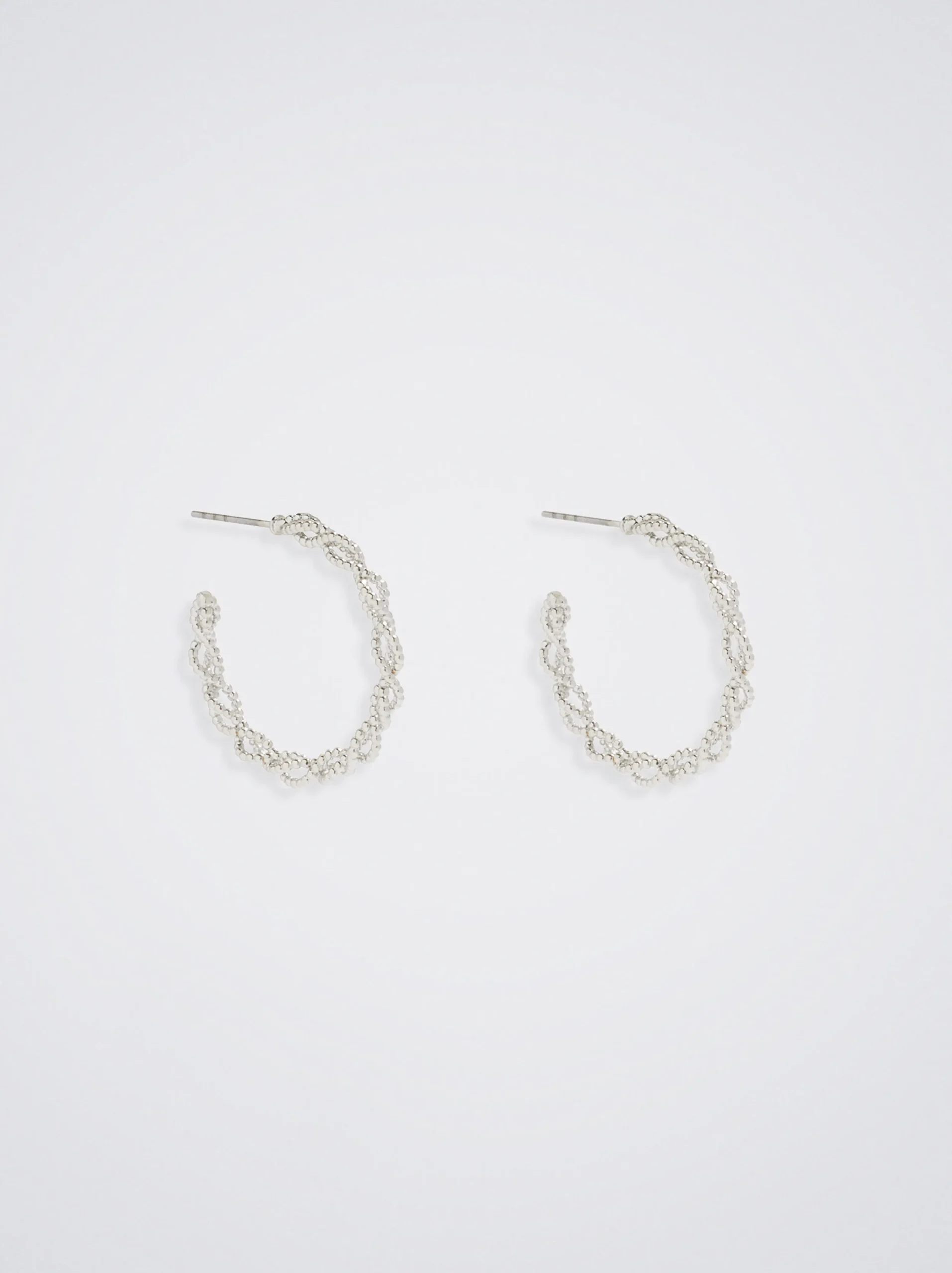 PARFOIS Pendientes De Aro s Plateado Cheap