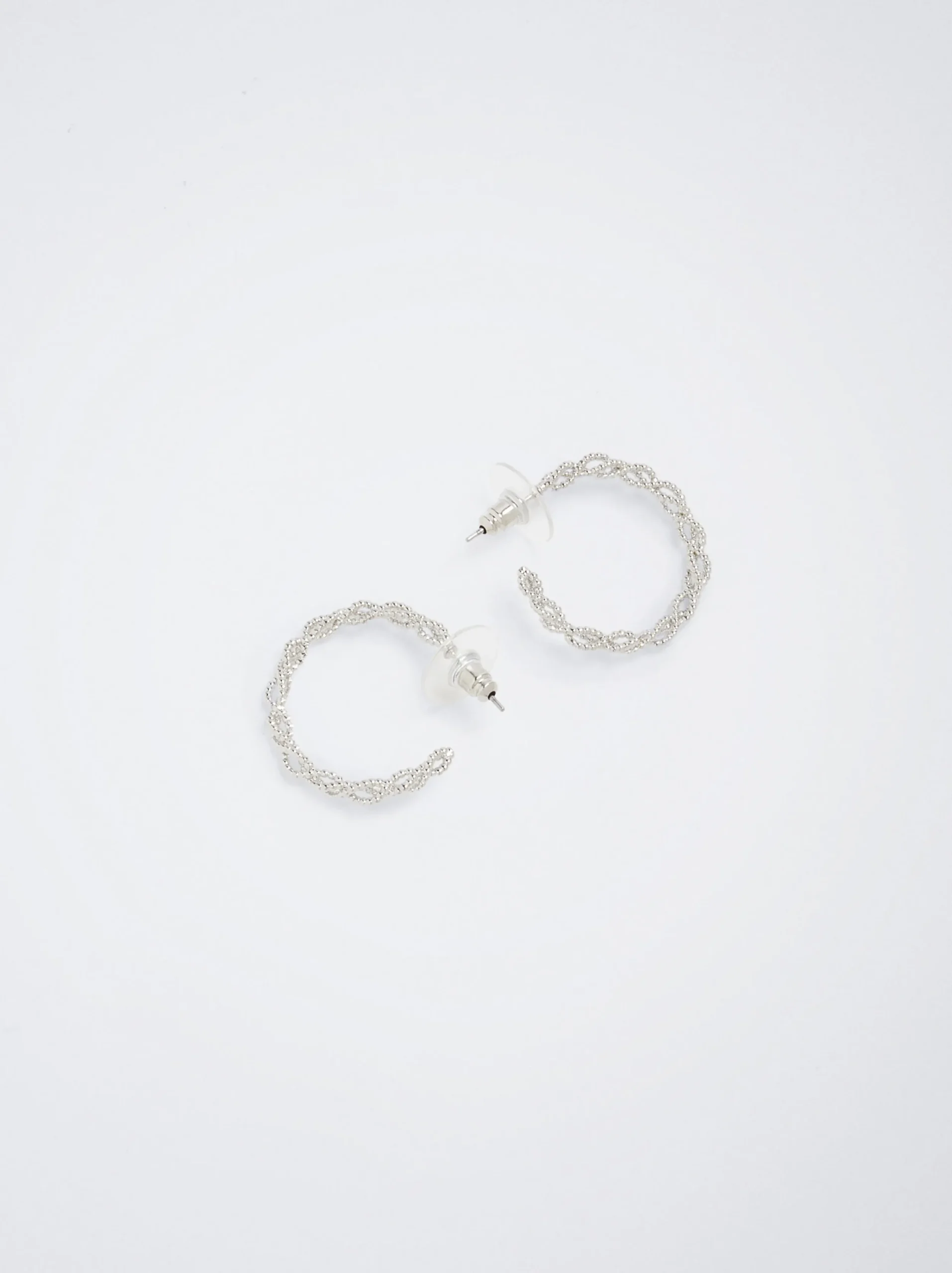 PARFOIS Pendientes De Aro s Plateado Cheap