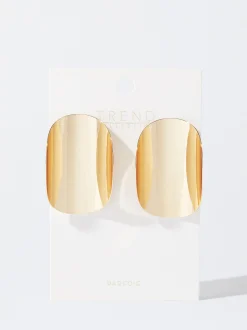 PARFOIS Pendientes s Dorado Discount