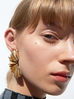 PARFOIS Pendientes s Dorado Clearance