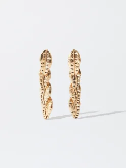 PARFOIS Pendientes s Con Cristales Dorado Online