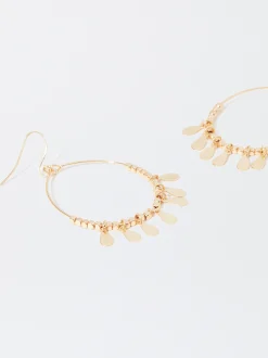 PARFOIS Pendientes s Con Medallas Dorado Flash Sale