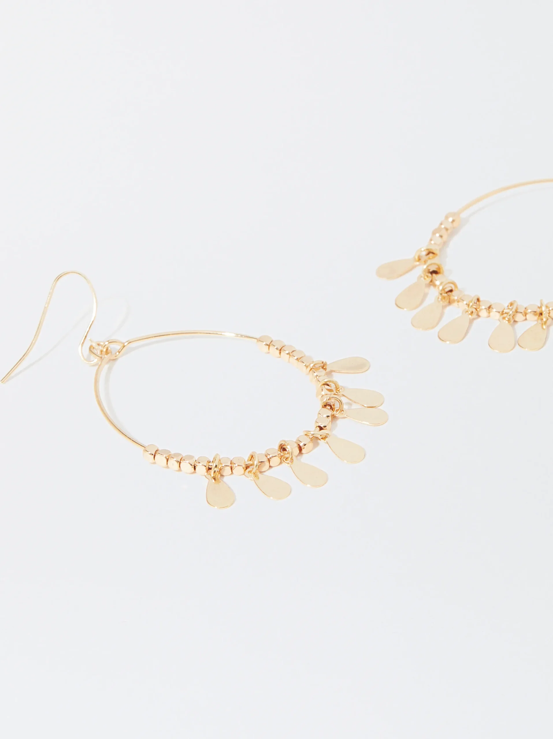PARFOIS Pendientes s Con Medallas Dorado Flash Sale