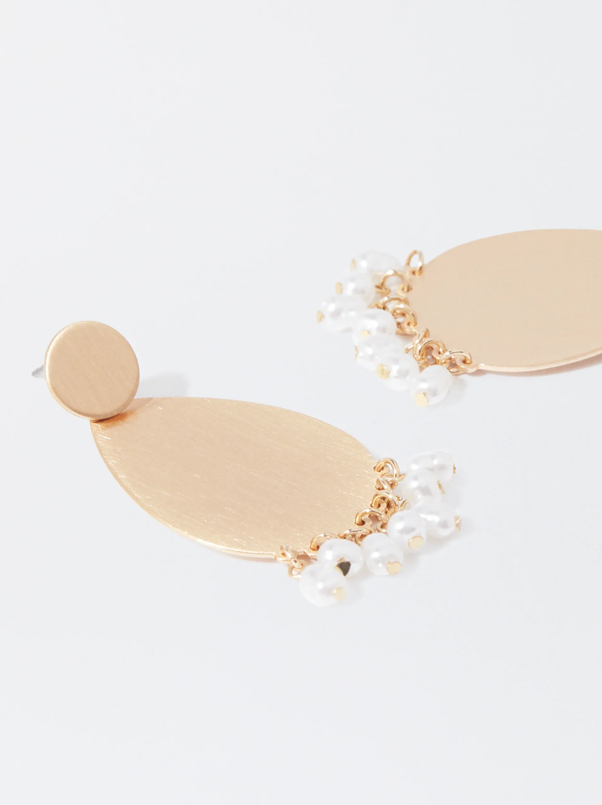PARFOIS Pendientes s Con Perlas Dorado Best