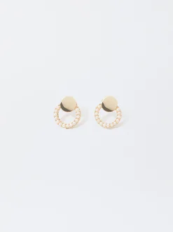 PARFOIS Pendientes s Con Perlas Dorado Best Sale