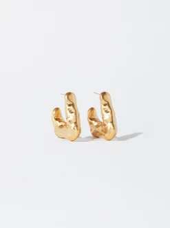 PARFOIS Pendientes s Irregulares Dorado Flash Sale