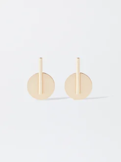 PARFOIS Pendientes s Largos Dorado Fashion