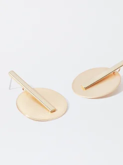 PARFOIS Pendientes s Largos Dorado Fashion