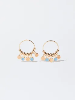 PARFOIS Pendientes Esmalte Multicor Outlet