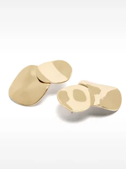 PARFOIS Pendientes Largos s Dorado Online
