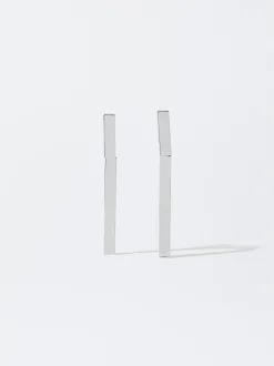 PARFOIS Pendientes s Plateado New