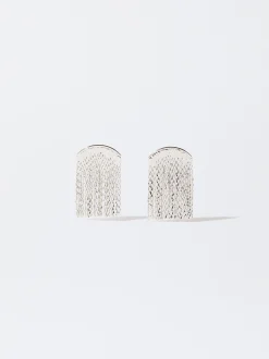 PARFOIS Pendientes s Plateado Cheap