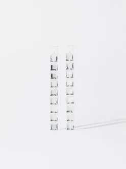 PARFOIS Pendientes s Plateado Sale