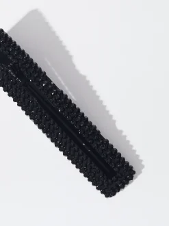 PARFOIS Pinza De Pelo Con Cristales Negro Online