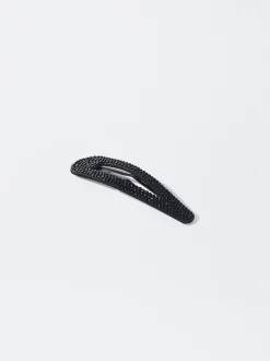 PARFOIS Pinza De Pelo Con Cristales Negro New