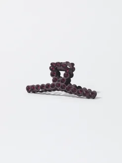 PARFOIS Pinza De Pelo Con Cristales Rosa New
