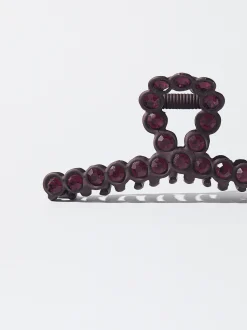 PARFOIS Pinza De Pelo Con Cristales Rosa New