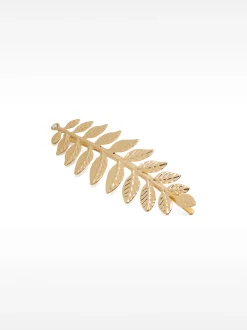 PARFOIS Pinza De Pelo Con Hoja Dorado Online