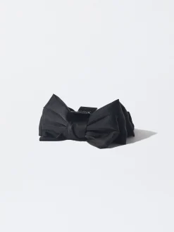 PARFOIS Pinza De Pelo Con Lazo Negro Clearance